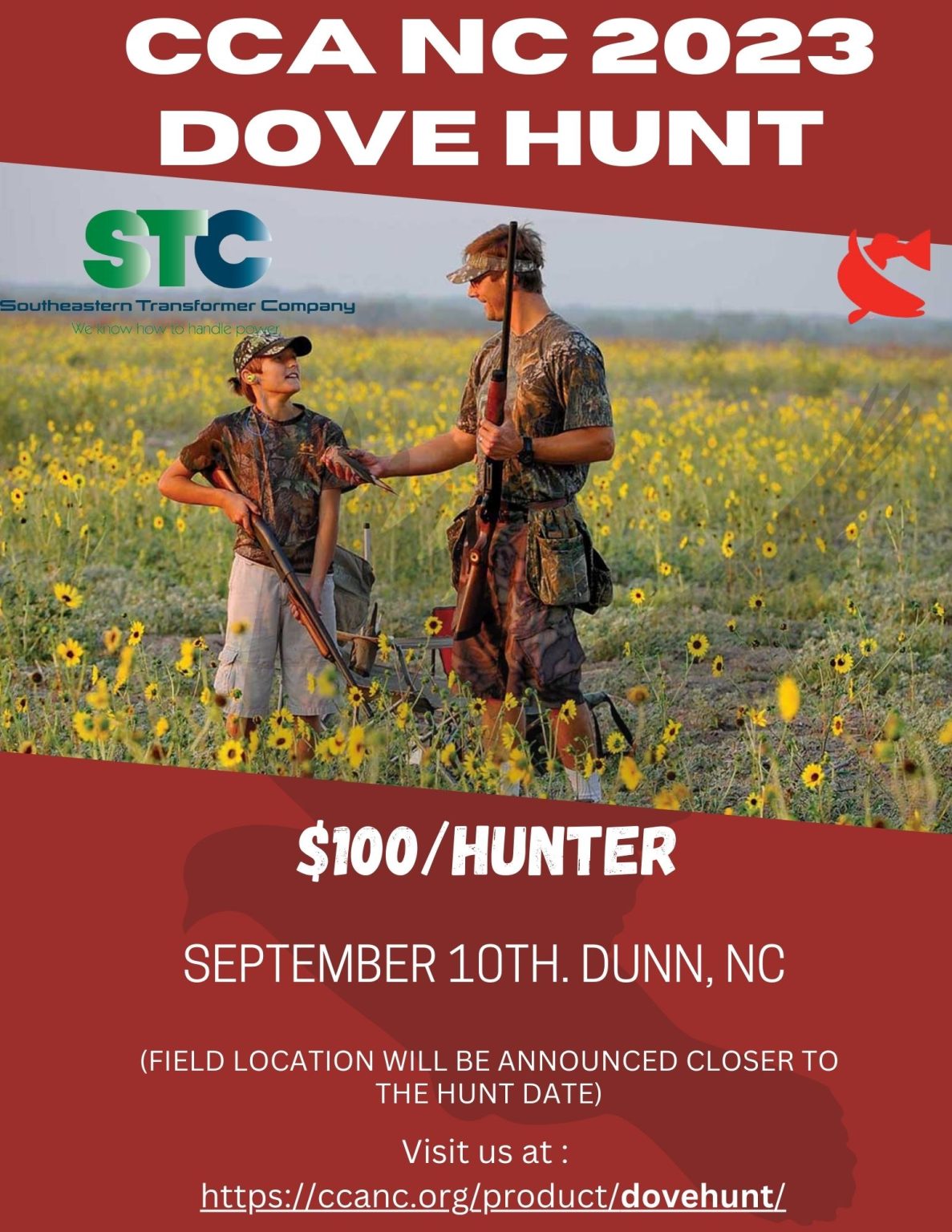 5th Annual CCA/STC Dove Hunt CCA North Carolina