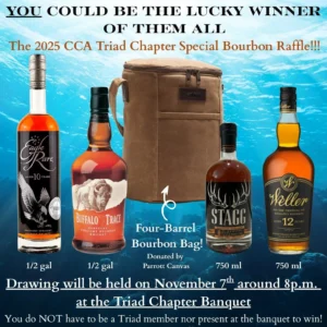 2025 CCA Special Bourbon Raffle!