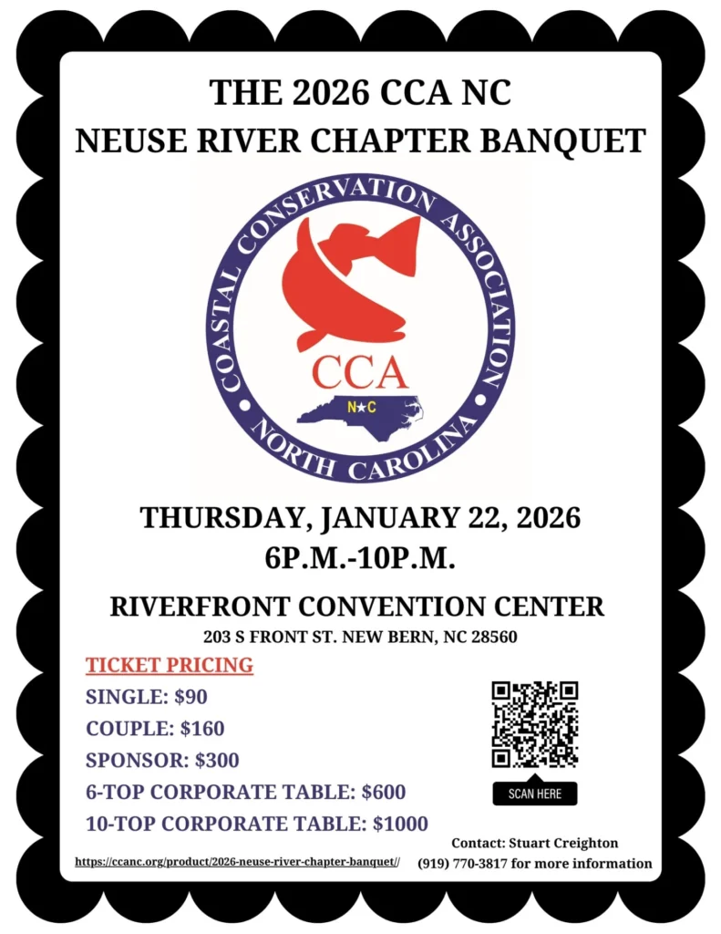 2026 Neuse River Banquet NEW Flyer!