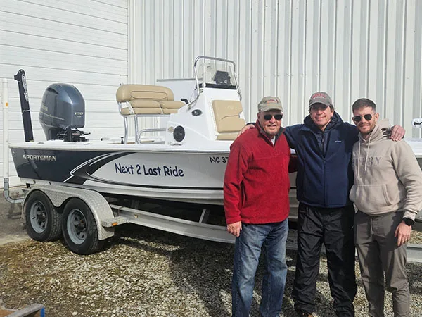 Congrats to the 2016 Sportsman Boat Raffle Winner, Victor Gutierrez of Miami, FL!