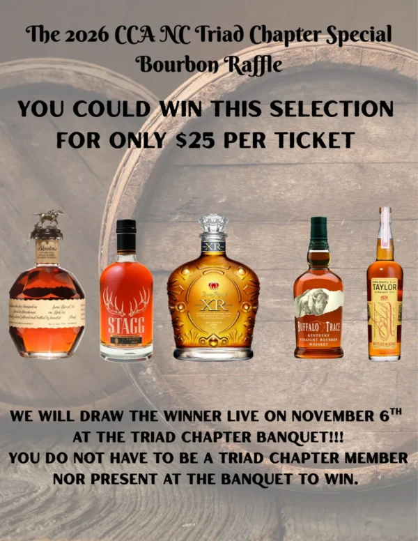 2026 Triad Chapter Bourbon Raffle