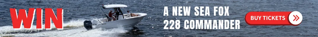 enter raffle to win a 2026 sea fox boat